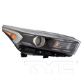 2224 KA FORTE HALOGEN HEADLIGHT ASSY W/ LED DAYTIME RUNNING LIGHTS RH