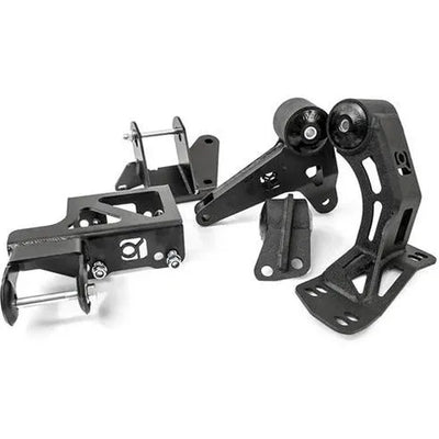 Innovative 92-95 Civic K-Series Silver Aluminum Mounts Solid Bushings (Not K24 Trans)