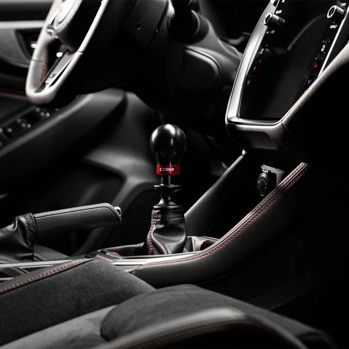 Cobb Tuning Subaru STI 6MT Stage 2 Drivetrain Package - Race Red Shift Knob - White w Race Red Lockout Pull