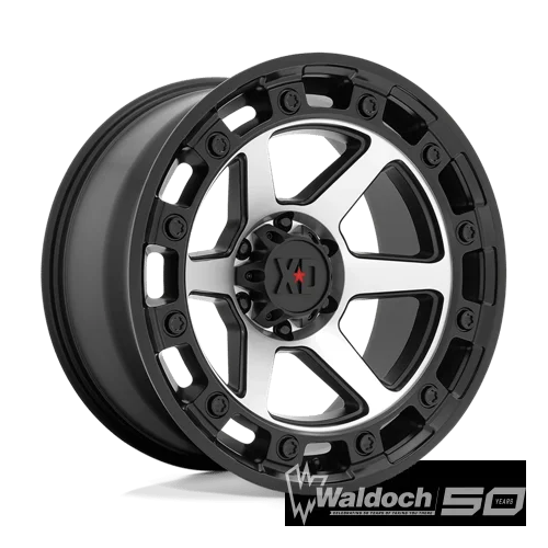 XD862 17X9 6X5.5 S-BLK MACH 00MM