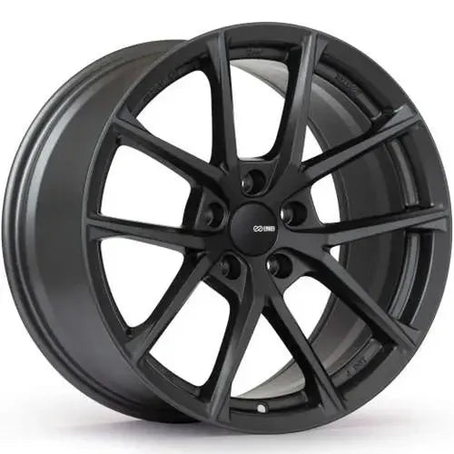 Enkei Helix 19x9.5in / 5x112 BP / 40mm Offset / 72.6mm Bore - Matte Gunmetal Wheel