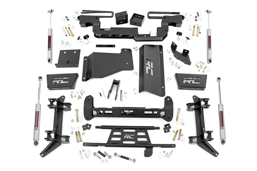 1x 16130BOX2 6 Inch Lift Kit 8-Lug Chevy C2500 K2500 C3500 K3500 Truck (88-00)