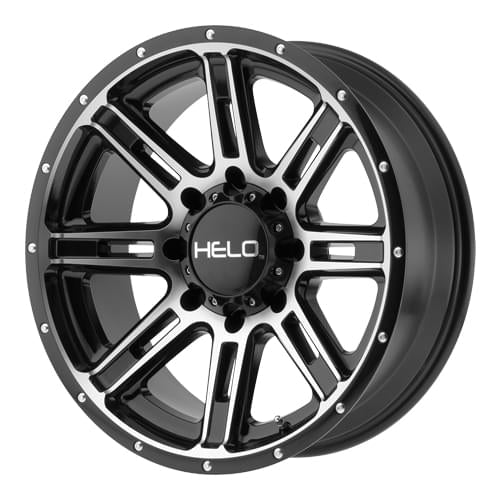 HE900 20X9 5X5.5 G-BLK MACH 18MM