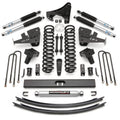 ~(265 lbs. 48X27X13)~ 8.0in Lift Kit with Bilstein 5100 Shocks - 2 Piece Drive Shaft
