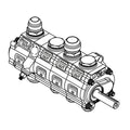 Oil Pump 4 Stage R/S w/ Rear Drive Drag