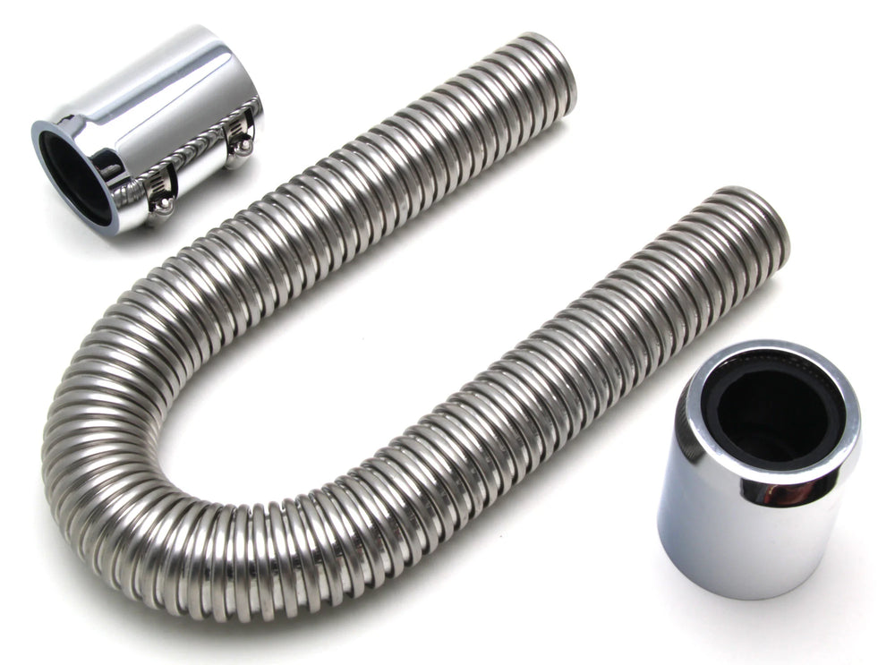 RAD HOSE KIT S/S 24IN PLSH