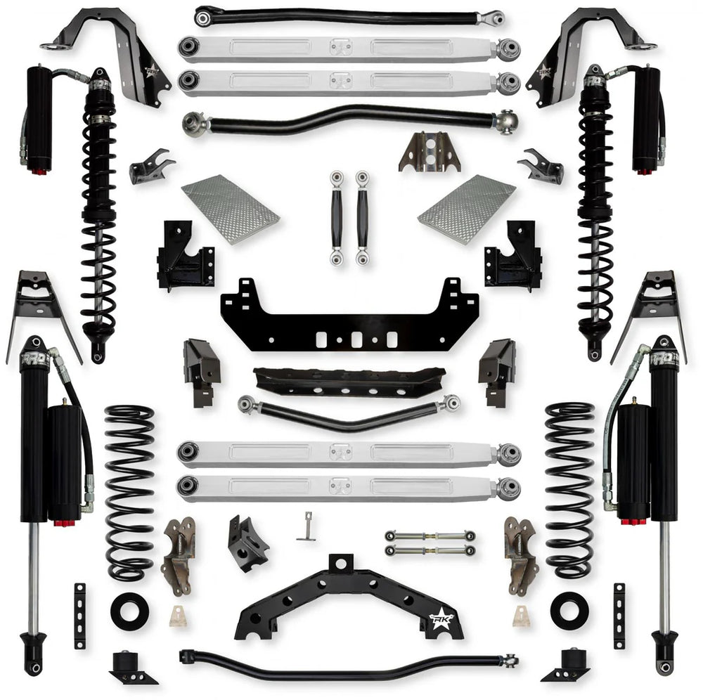18C WRANGLER JL 2DR 3.5IN PRO ELITE LONG ARM COIL OVER SUSPENSION W/ FAST CD AD