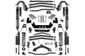 21C WRANGLER JLU 392 4DR 3.5IN X FACTOR PRO ALUM COIL OVER SYS W/ FAST CD ADJU