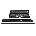 AutoMeter Arctic White 73-79 Ford Truck Billet Panel/Gauge Kit SR- 3-3/8in. (x2) & 2-1/16in. (x4)