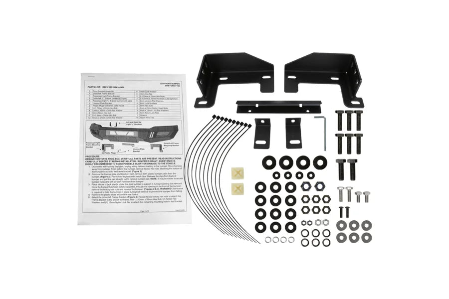 18-UP F150 FRONT BUMPER-