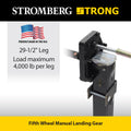 ELECTRIC LANDING GEAR 33 1/2IN LANDING GEAR W/6500# MOTOR