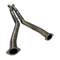 FULL 3' GREEN CATTED X-PIPE. 1997-2