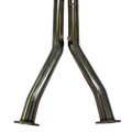 FULL 3' GREEN CATTED X-PIPE. 1997-2
