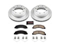 Power Stop 00-05 Ford Excursion Front Z17 Evolution Geomet Coated Brake Kit