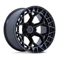 ION 141 141 GLOSS BLACK MILLED 20X9 8-165.1 18MM 130.8MM