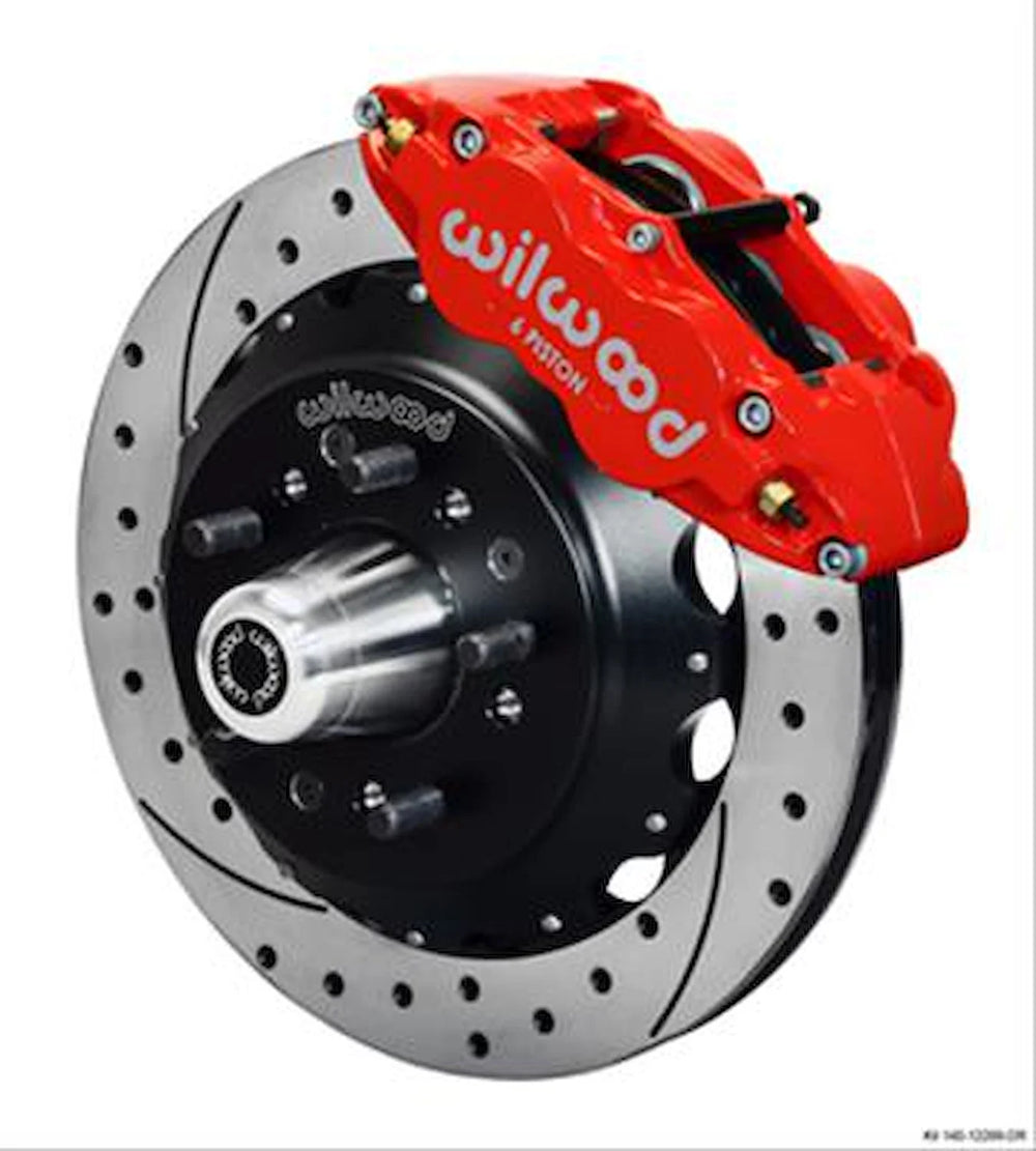 Wilwood red auto part