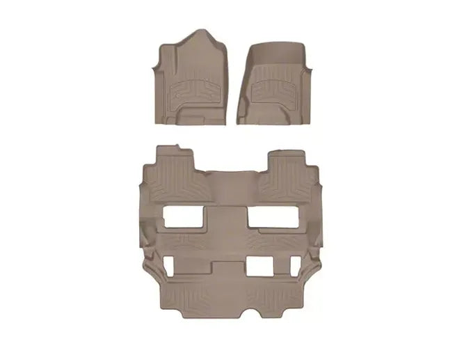 WeatherTech Tan Front Rear FloorLiner HP Fits -20-20 Chevrolet GMC 45607-1-6IM