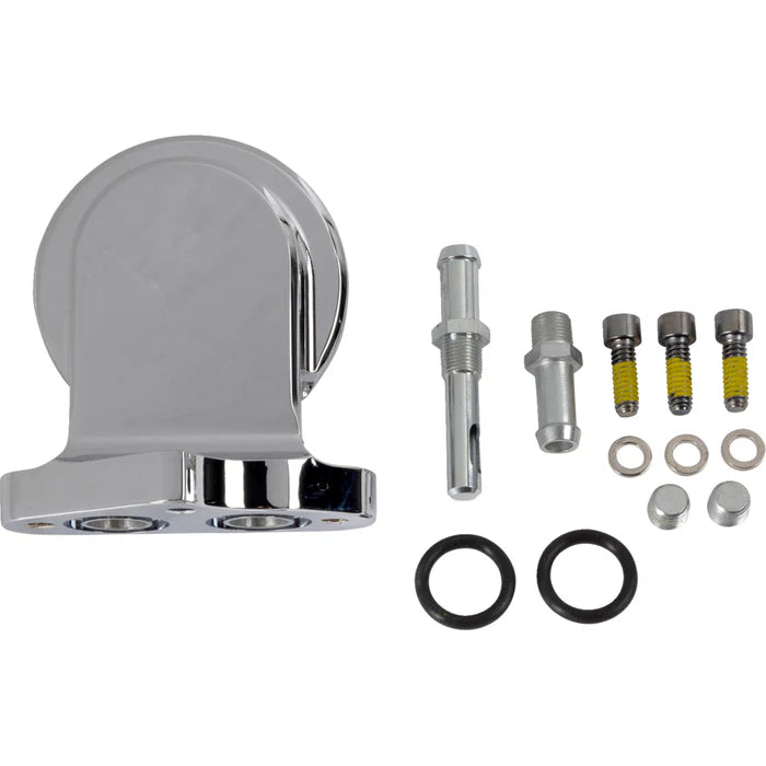 S&S Cycle 1999+ BT Oil Filter Assembly Bracket - Chrome