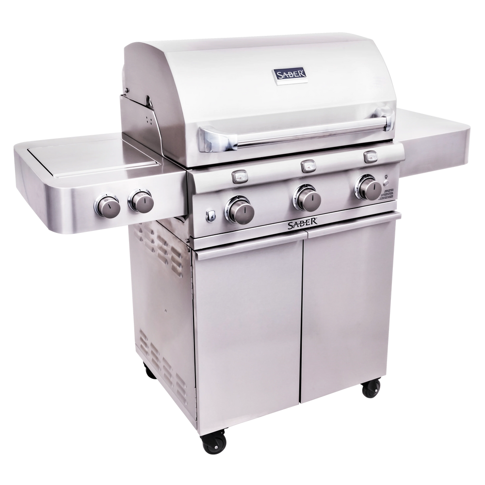SABER SS 500 PREMIUM 3BURNER GAS GRILL