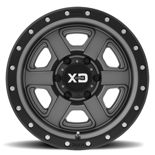 XD133 17X9 8X180 S-GRY SBLK-LP -12MM