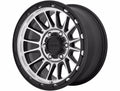 IMPACT 16X7 5X4.5 30MM SATIN BLACK MACHINED
