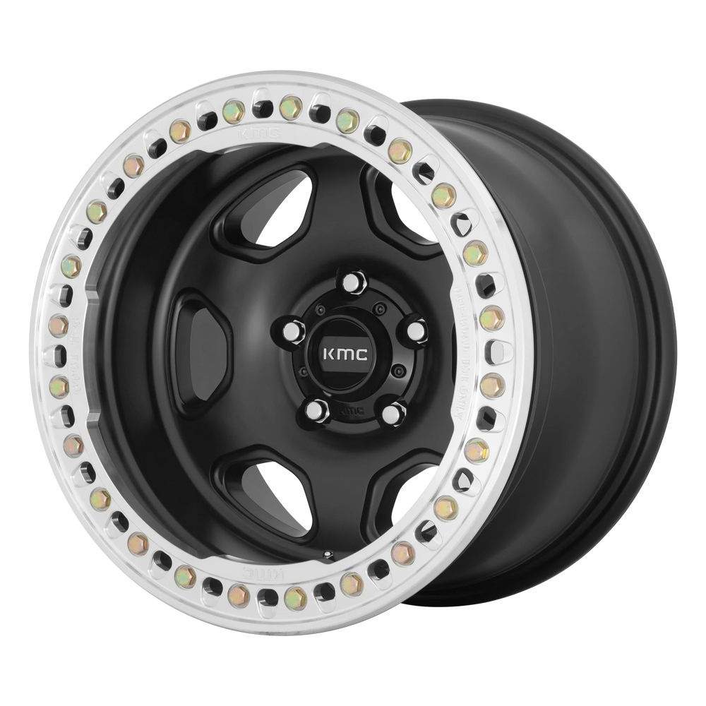 ~(39 lbs. 20X20X12)~ HEX 17x9 Blank SATIN BLACK (-38 mm)