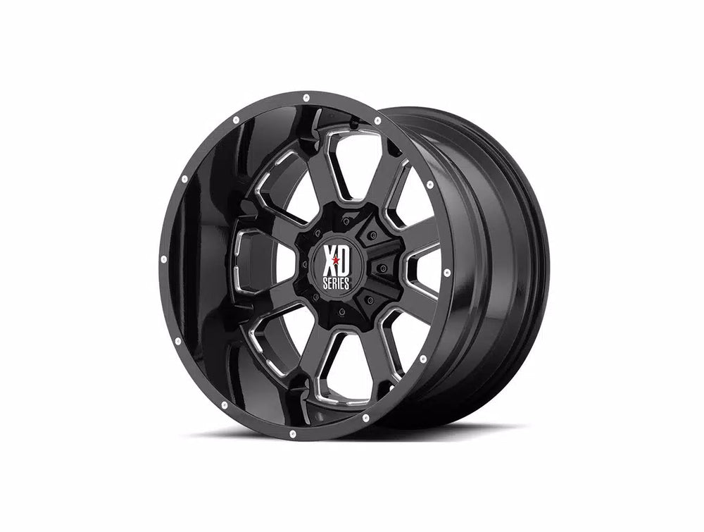 XD825 20X10 5X5.0/5.5 G-BLK MILL -24MM