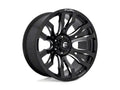 ~(44 lbs. 23X23X12)~ BLITZ 20x9 8x170.00 GLOSS BLACK MILLED (20 mm)