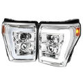 PROJECTOR HEADLIGHTS- BLACK ALSO FI
