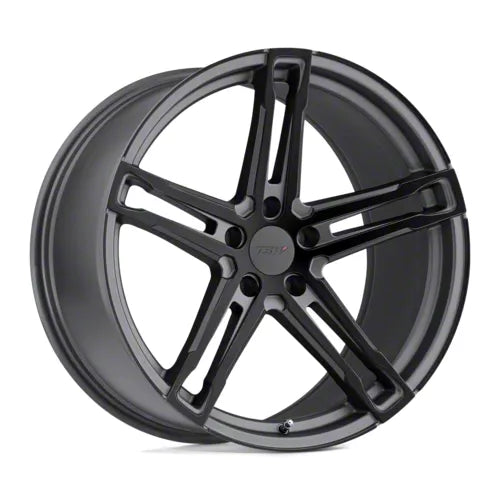 ~(29 lbs. 22X22X10)~ TSW MECHANICA 20x8.5 5/112 ET20 CB72.1 MATTE GUNMETAL W/MATTE BLACK FACE