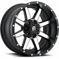 ~(47 lbs. 23X23X15)~ MAVERICK 20x12 5x127.00/5x135.00 MATTE BLACK MACHINED (-44 mm)