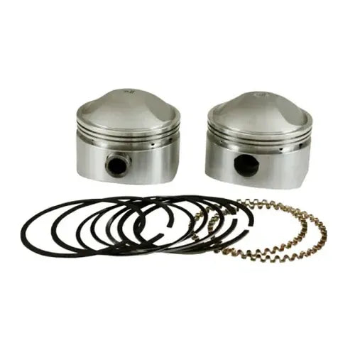S&S Cycle 36-84 BT 3-7/16in x Up To 4-3/4in Stroke HC Piston Set - .010in
