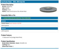 BRAKE ROTOR