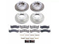 Power Stop 02-04 Chevrolet Avalanche 2500 Front and Rear Semi-Coated Rotor Kit