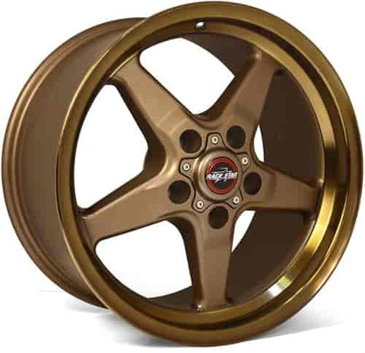Race Star 92 Drag Star Bracket Racer 15x10 5x4.50BC 6.25BS Bronze Wheel