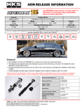HKS 17-22 Honda Civic Type R K20C1 HIPERMAX S FK8 Full Kit Pillow