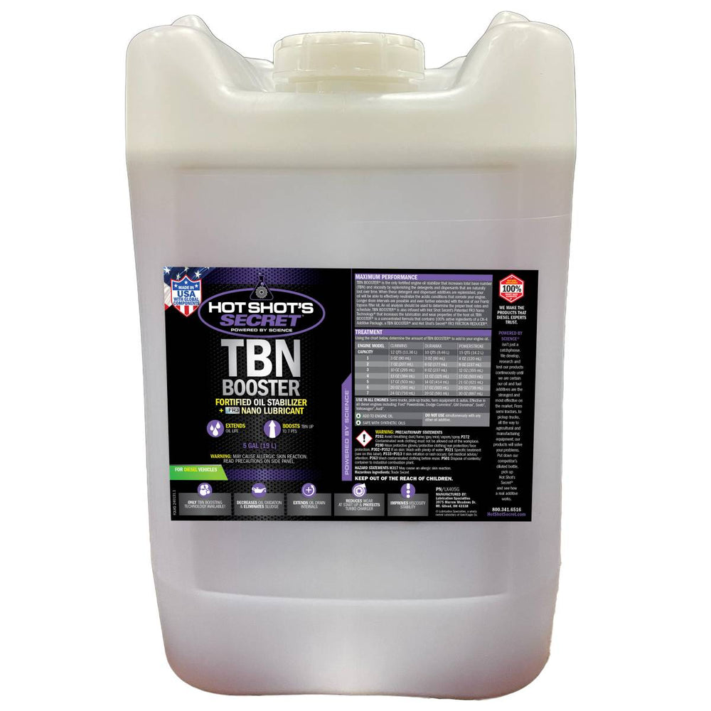 TBN BOOSTER FORTIFIED OIL STABILIZER 5 GALLON