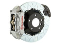 Brembo 15-23 Mustang GT/V6/EcoBoost Rear GT BBK 4 Piston Cast 380x28 2pc Rotor Slotted Type3-Silver