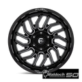 D807 20X10 6X135 G-BLK-MILL -18MM