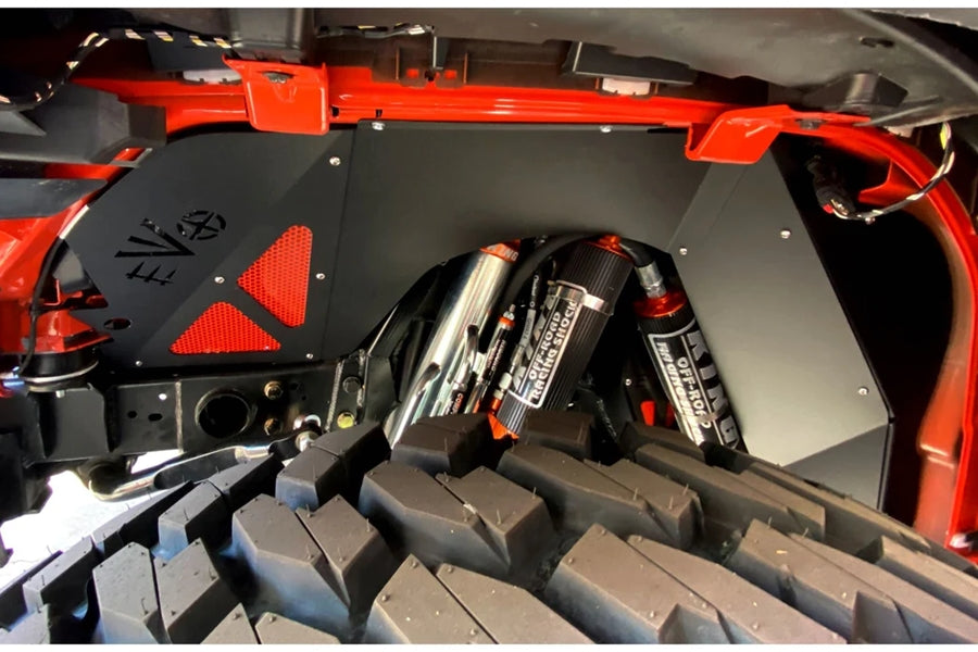 EVO Manufacturing black auto part