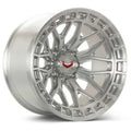 Vossen LCX-02 20x9 - 6x139.7 - ET18 - Deep - 78.1 - Brushed Gloss Clear Wheel