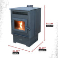 MEDIUM PELLET STOVE