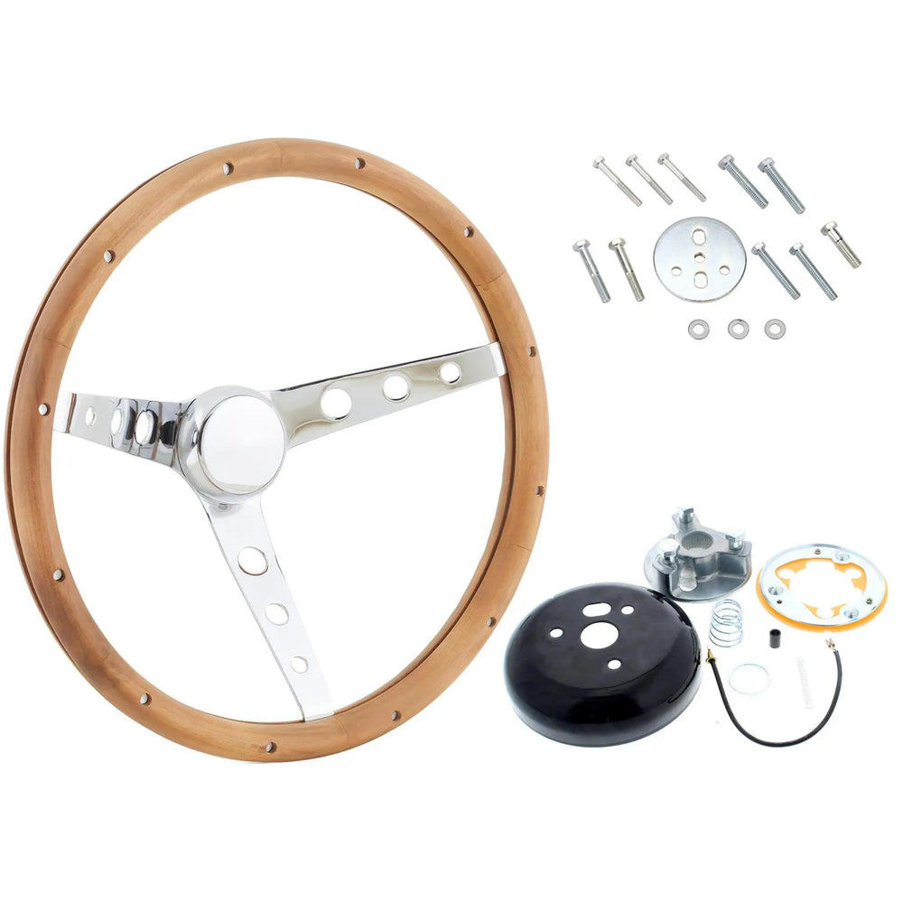 WHEEL WAL WOOD F GRIP DSH