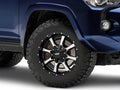 MO970 18x9 6x135.00/6x139.70 GLOSS BLACK W/ MACHINED FACE (18 mm)