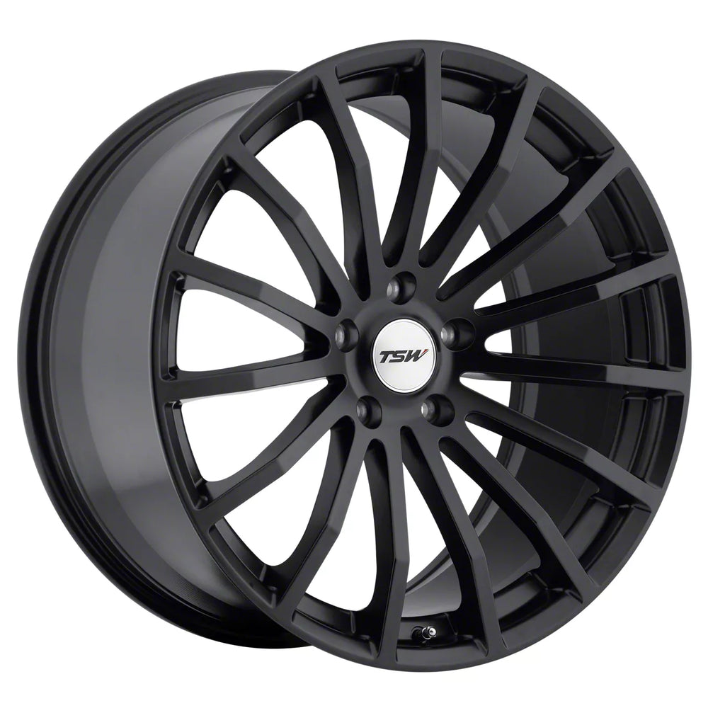 ~(29 lbs. 20X20X11)~ TSW MALLORY 18x9.5 5/114.3 ET40 CB76.1 MATTE BLACK