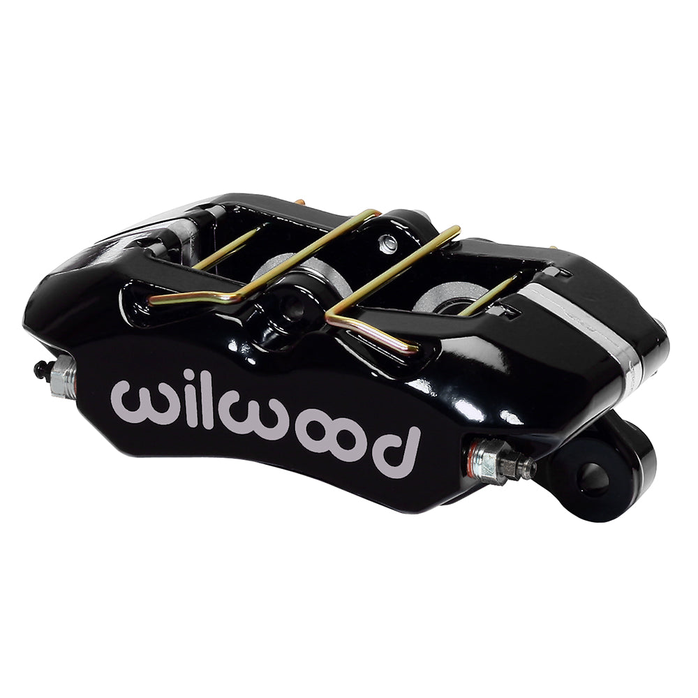 Wilwood Caliper-Forged Dynapro 4 5.25in Mount-Black-Universal 1.38/1.38in Pistons .81in Disc