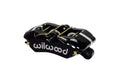 Wilwood Caliper-Forged Dynapro 4 5.25in Mount-Black-Universal 1.38/1.38in Pistons .81in Disc