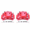 Power Stop 01-02 Dodge Ram 2500 Rear Red Calipers w/Brackets - Pair