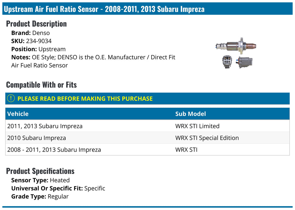O2 OXYGEN SENSOR