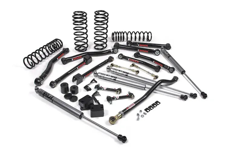 2018-2024 Jeep Wrangler JL J-Krawl 3 Inch Lift Kit 2 Door w/Fox Adventure Series Shocks Standard Rate Coils JSPEC